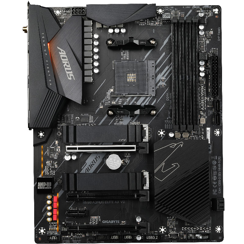 技嘉b550 aorus elite ax 主板 支持wifi6/3070/3080/3090/5600x/5800