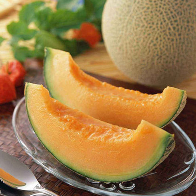 生鲜美食 海南晓蜜2个单果当季现摘哈密瓜新鲜水果西州蜜甜瓜 1颗装