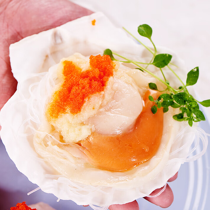 福字号 帝王双福贝420g 礼盒装 海鲜水产