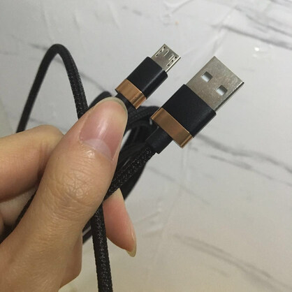 aoxo 安卓数据线micro-usb充电线荣耀oppo/vivo/魅族 充电宝线 短线