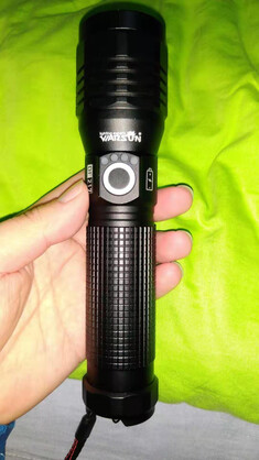 warsun沃尔森 df217手电筒多功能变焦强光手电超亮远射led可充电应急