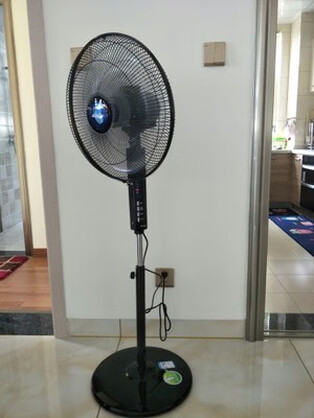 艾美特(airmate)电风扇落地扇家用五叶风扇立式定时机械大风力风扇