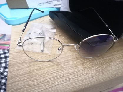 威尔森 防蓝光眼镜近视眼镜男女超轻复古圆框眼镜框防辐射手机电脑护