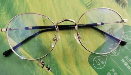 威尔森 防蓝光眼镜近视眼镜男女超轻复古圆框眼镜框防辐射手机电脑护