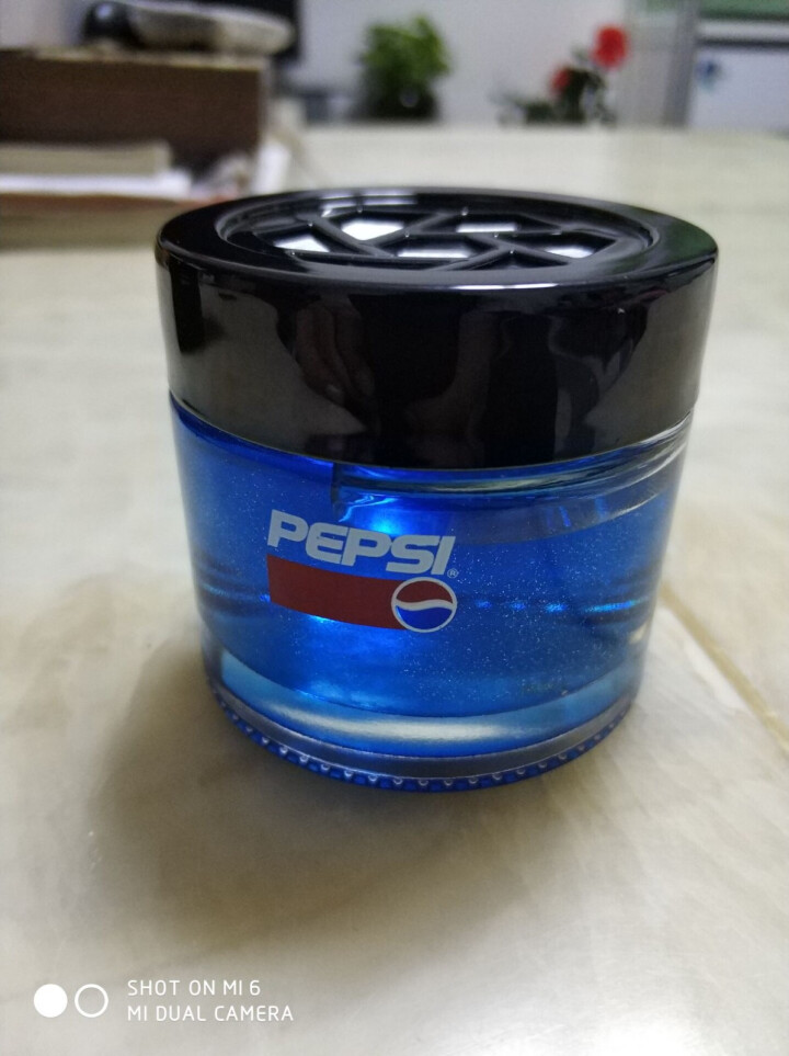 百事（pepsi） 汽车香水 车载固体香膏车用香薰座 汽车用品车内饰品摆件除异味净化空气清新剂香氛 清新小苍兰,第4张