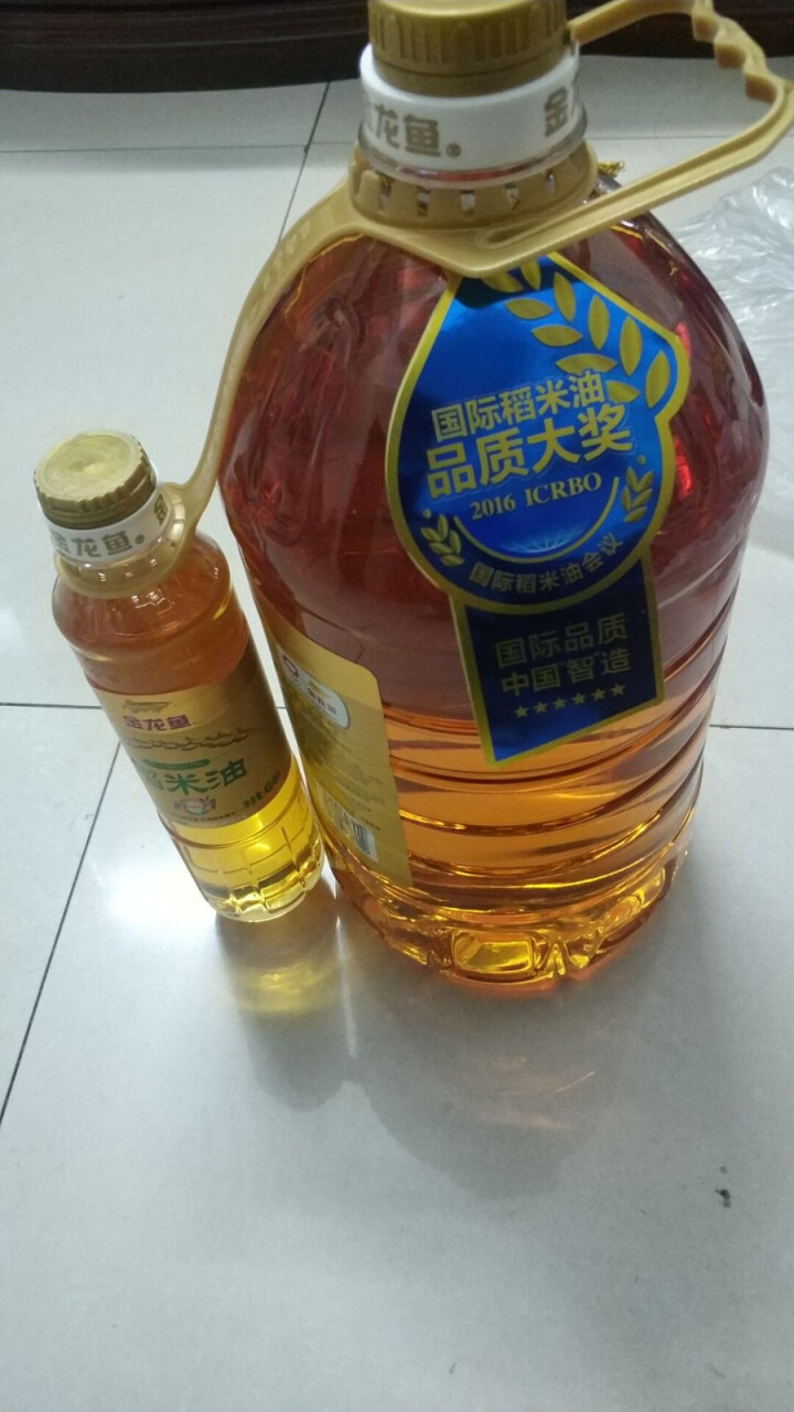 金龙鱼 食用油 双一万 谷维多稻米油5L（新老包装随机发货）怎么样，好用吗，口碑，心得，评价，试用报告,第2张