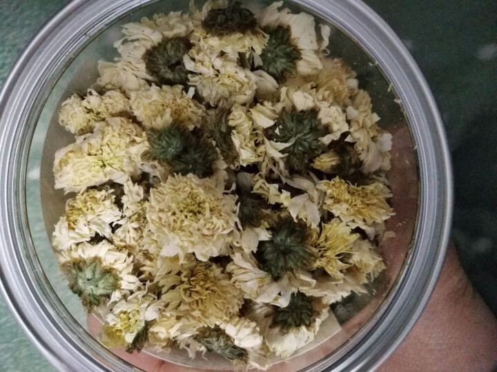 康思园 菊花茶 黄山贡菊罐装40g 菊花 花茶 花草茶可搭配枸杞金银花怎么样，好用吗，口碑，心得，评价，试用报告,第4张