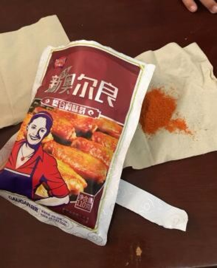 极美滋新奥尔良烤鸡翅腌料烤鸡翅料炸鸡烤肉料烧烤腌料110g微辣蜜汁家用调料料 新奥尔良,第4张