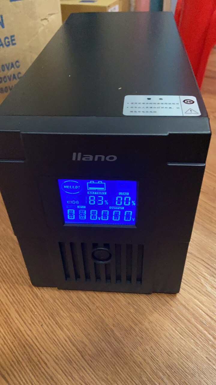 绿巨能（llano）UPS电源家用 不间断电源 服务器办公电脑后备电源 金属外壳 1KVA/600W 9AH*1怎么样，好用吗，口碑，心得，评价，试用报告,第3张