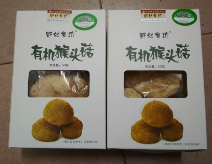 野村食坊 猴头菇干货 2盒 东北特产有机食品黑龙江伊春猴头菇炖汤猴头菌怎么样，好用吗，口碑，心得，评价，试用报告,第3张