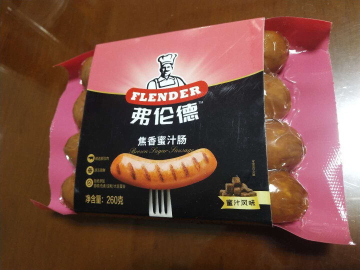 弗伦德（flender）香肠 焦香蜜汁 260g怎么样，好用吗，口碑，心得，评价，试用报告,第2张