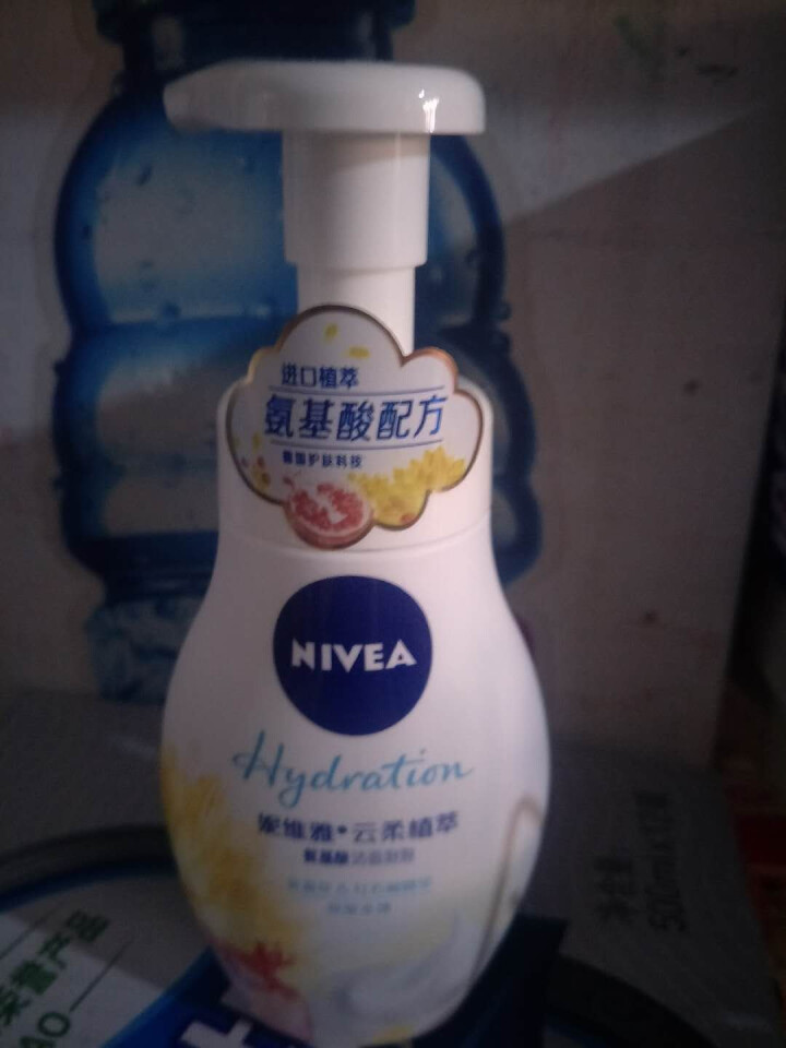 妮维雅(NIVEA)云柔植萃氨基酸洁面泡泡洗面奶180ml（氨基酸洁面 保湿水弹 护肤化妆品）怎么样，好用吗，口碑，心得，评价，试用报告,第4张