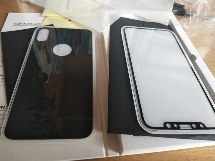 iphoneX钢化膜 苹果Xs max手机iPhoneXS保护膜全屏全覆盖9D玻璃前XR抗蓝光防摔 全屏透明防蓝光高清9H iphoneXs Max6.5寸怎么,第3张