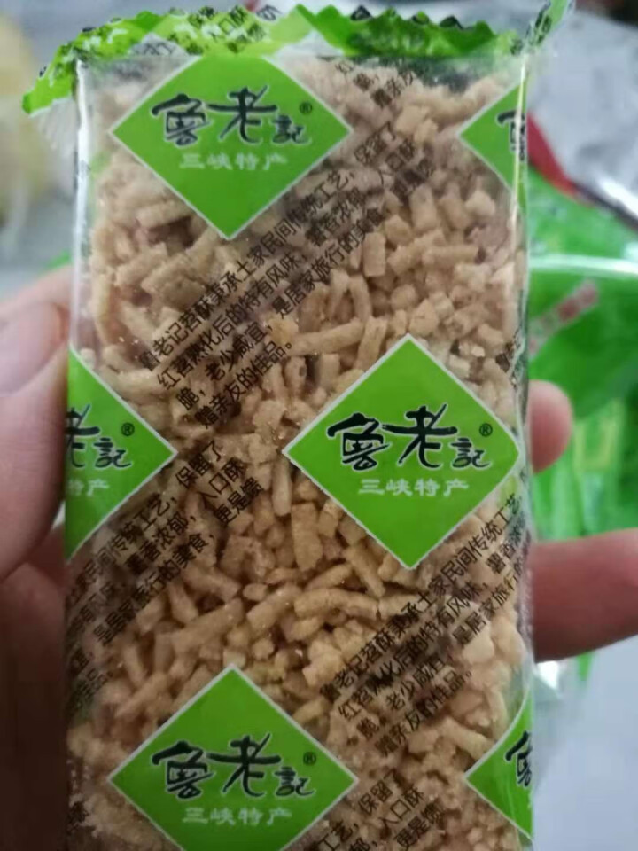 鲁老记 红薯粗粮饼干三峡苕酥 湖北特产 原    味 300g/袋怎么样，好用吗，口碑，心得，评价，试用报告,第3张