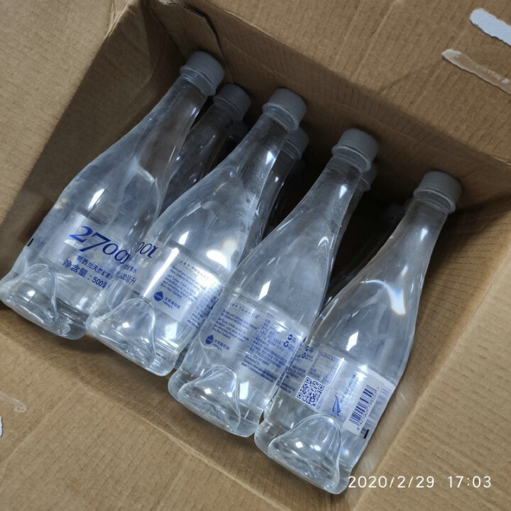 新西兰进口27000天然火山岩泉 高偏硅酸饮用矿泉水500ml*20瓶整箱 500ml*20瓶怎么样，好用吗，口碑，心得，评价，试用报告,第3张