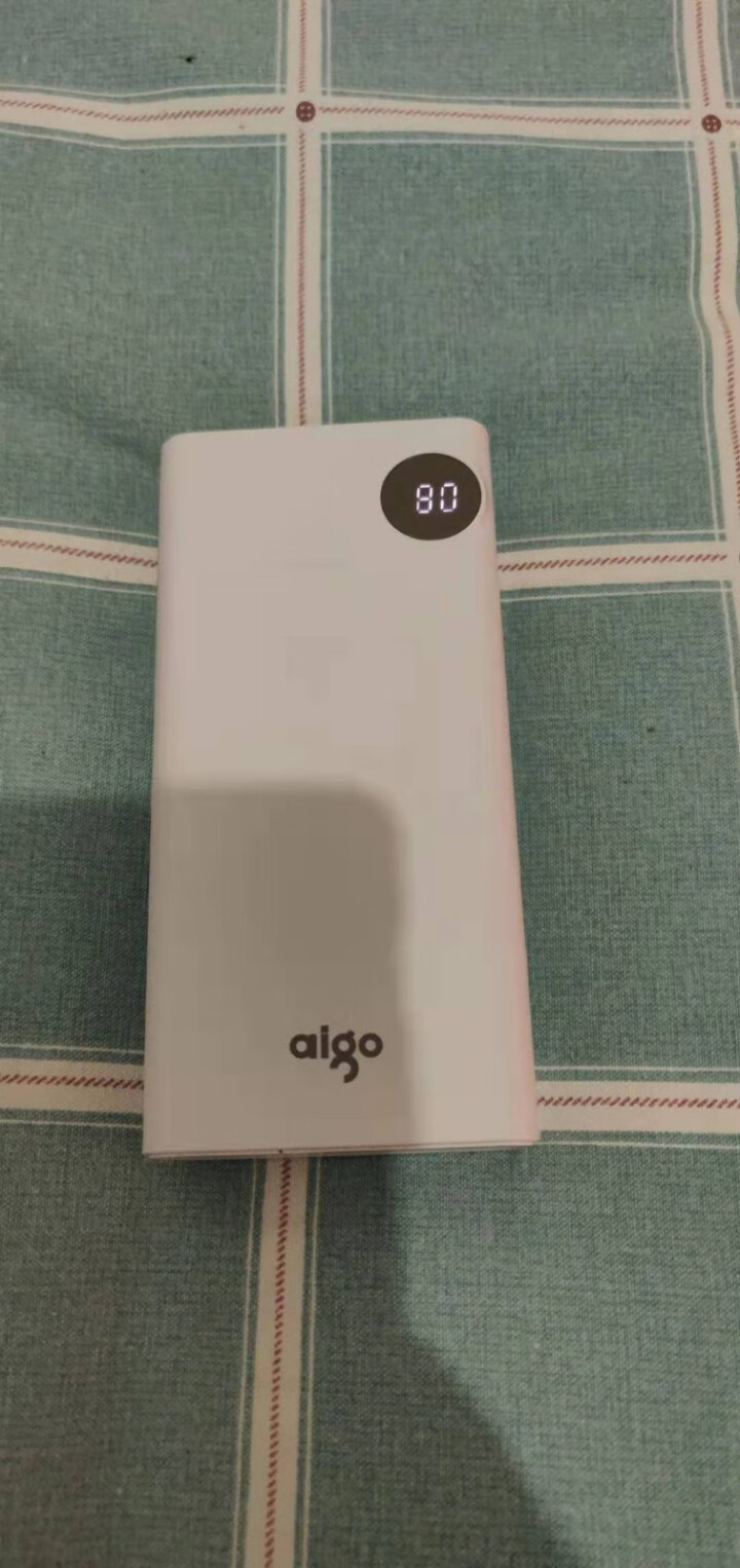 aigo爱国者电子出品充电宝F20000PD大容量PD18W双向快充移动电源USB,第2张