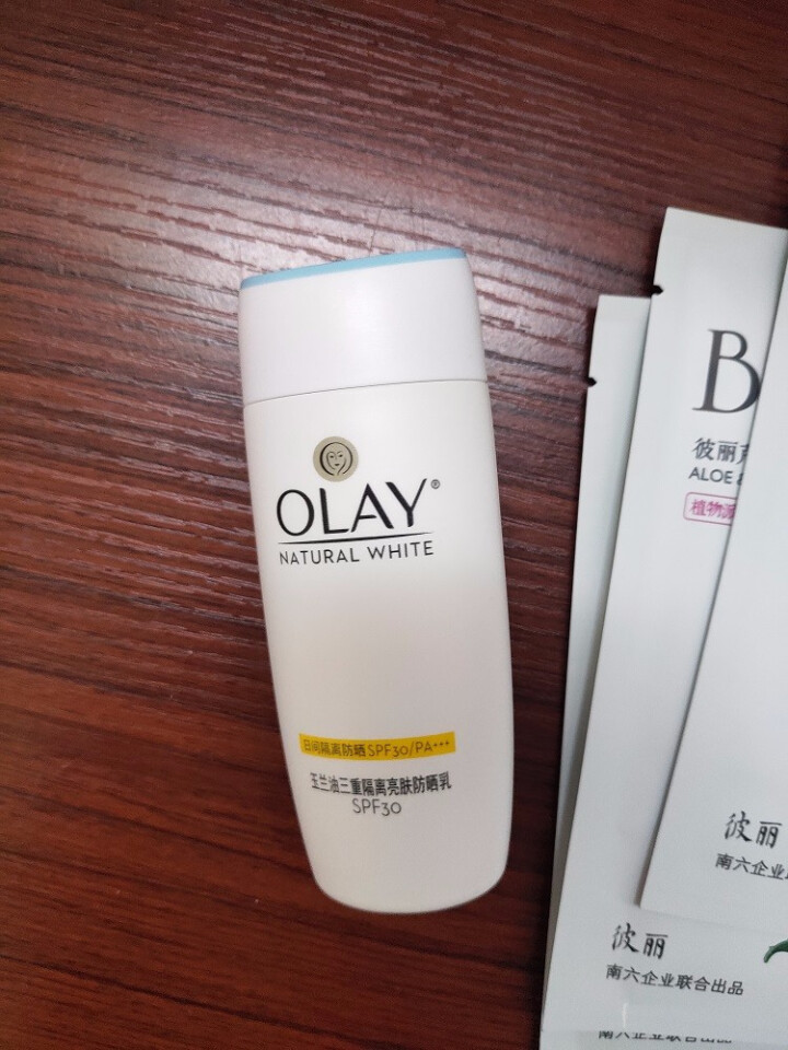 玉兰油(OLAY)防晒霜女三重隔离亮肤防晒乳SPF30 75ml怎么样，好用吗，口碑，心得，评价，试用报告,第3张