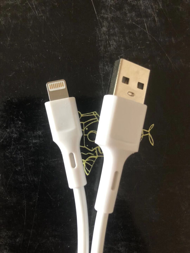 LRKER 苹果数据线iPhone6s/Xs Max/XR/7plus/8手机快充充电器线5S冲电线 【两条装】USB电源线,第4张