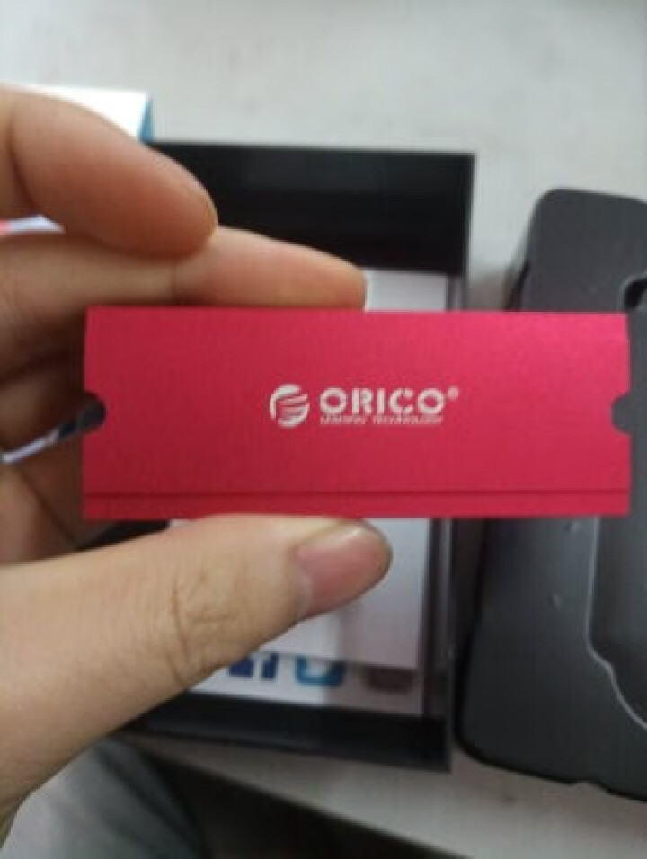 奥睿科（ORICO）固态硬盘散热片全铝合金材质SSD M.2 NGFF/NVME 通用型 红色怎么样，好用吗，口碑，心得，评价，试用报告,第2张