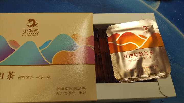 火烈鸟肯尼亚进口赤道高原茶红细精致红茶 奶茶专用红茶 红细怎么样，好用吗，口碑，心得，评价，试用报告,第4张