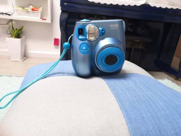 富士（FUJIFILM）INSTAX 一次成像相机 MINI7s相机 金属蓝 官方标配怎么样，好用吗，口碑，心得，评价，试用报告,第2张