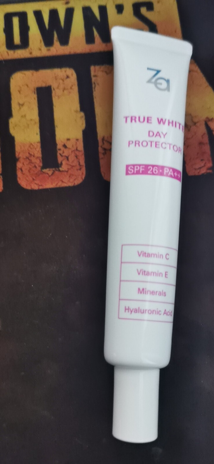 资生堂姬芮Za隔离霜 spf26pa++防晒霜新能真皙妆前打底乳遮瑕控油补水保湿提亮肤色隐形毛孔裸妆 双支za新能真皙隔离霜怎么样，好用吗，口碑，心得，评价，试,第4张