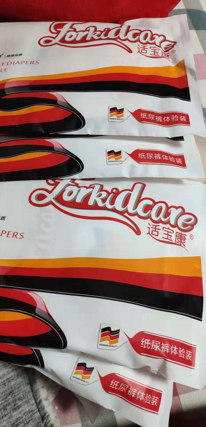 适宝康·Forkidcare 丝薄柔呵纸尿裤试用装L码*4片 适合9,第2张