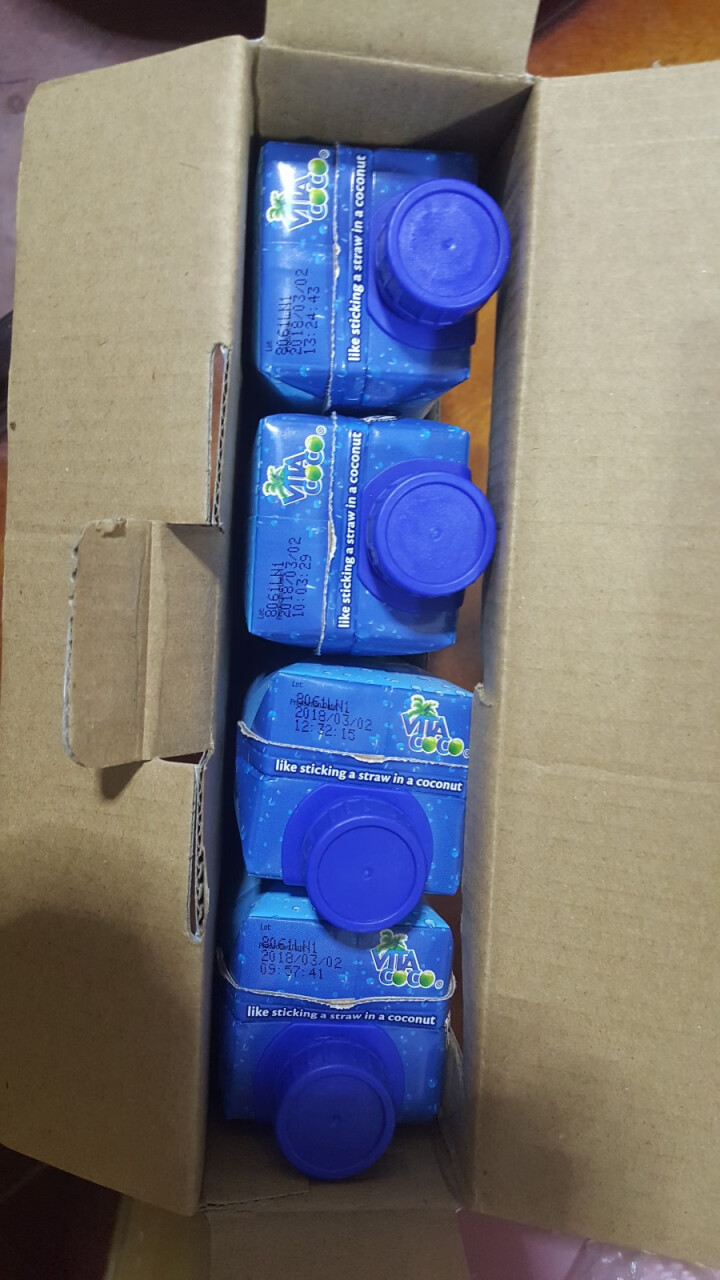 唯他可可（Vita Coco）天然椰子水进口NFC果汁饮料330ml*4瓶怎么样，好用吗，口碑，心得，评价，试用报告,第4张