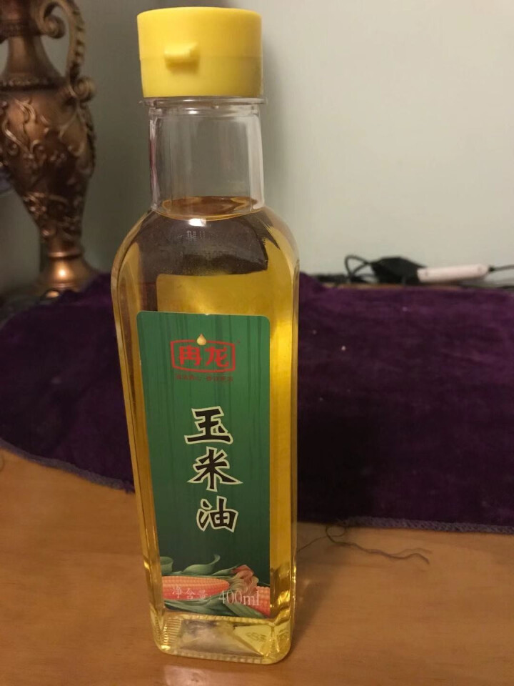 一皖好粮 冉龙玉米油400ml 家用食用植物油 一级压榨非转基因玉米胚芽油 2019新家用植物油怎么样，好用吗，口碑，心得，评价，试用报告,第2张