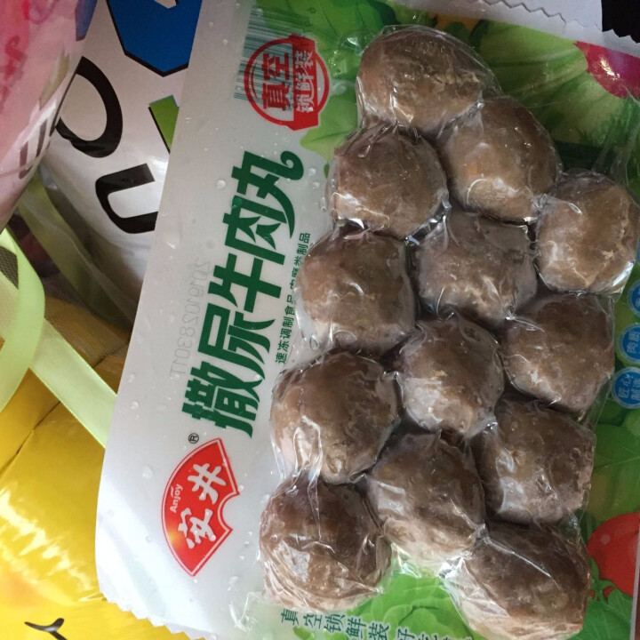 安井 锁鲜装撒尿牛肉丸 240g 劲弹脆香 牛肉丸怎么样，好用吗，口碑，心得，评价，试用报告,第2张