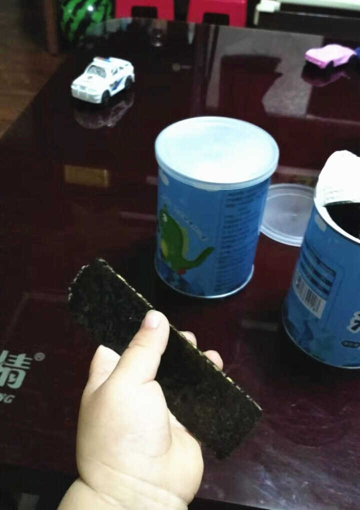 冠力熊 夹心海苔40g/罐 进口海苔儿童孕妇零食 无添加休闲食品 巴旦木夹心海苔怎么样，好用吗，口碑，心得，评价，试用报告,第4张