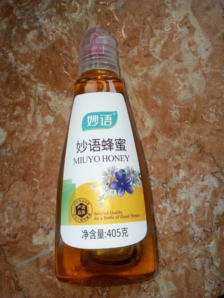 妙语（MiuYo）纯净天然农家自产土取蜂蜜 405g*1瓶怎么样，好用吗，口碑，心得，评价，试用报告,第3张