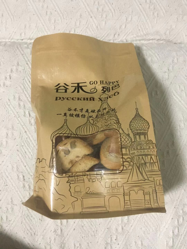 谷禾列巴面包片核桃仁葡萄干果仁休闲零食 马克西姆列巴干300g怎么样，好用吗，口碑，心得，评价，试用报告,第3张