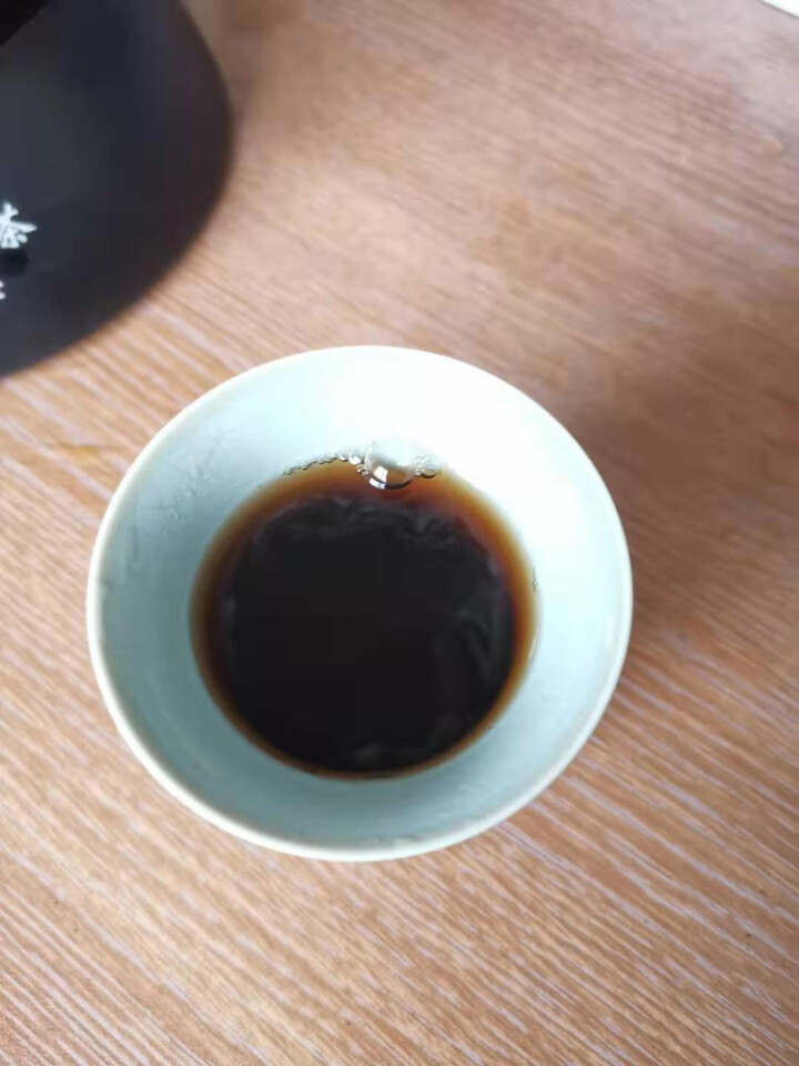 璞龙号 普洱茶熟茶叶饼茶 墨韵200g 云南大叶种晒青茶 云南临沧正山堂茶业出品怎么样，好用吗，口碑，心得，评价，试用报告,第6张