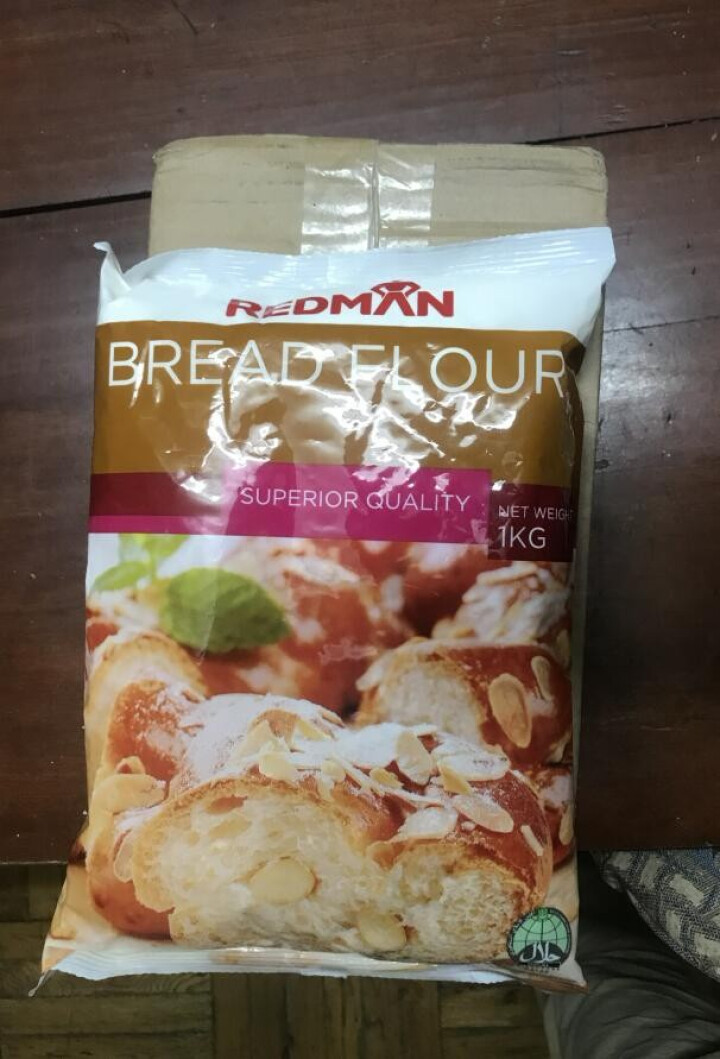 红人（REDMAN）面包粉 家用 高筋面粉 烘培原料 预拌面包粉 进口 BREAD FLOUR面包粉 新加坡进口怎么样，好用吗，口碑，心得，评价，试用报告,第2张