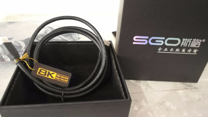 斯格（Sgo）HDMI2.1线8K60Hz电脑电视连接线PS4投影机顶盒蓝光机高清线HDR视频线 HDMI2.1线8K 1.8米怎么样，好用吗，口碑，心得，评价,第4张