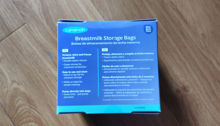 兰思诺(Lansinoh)储奶袋母乳储存袋冷藏保鲜存奶袋180ml一次性母乳袋 125个装怎么样，好用吗，口碑，心得，评价，试用报告,第7张