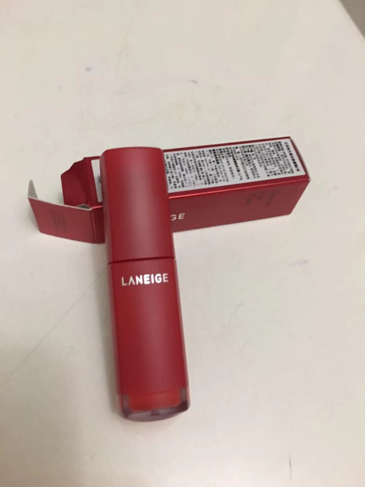 【新品】兰芝(LANEIGE)唇釉 持久哑光染唇釉 唇彩唇蜜口红 #02 糖霜柿子怎么样，好用吗，口碑，心得，评价，试用报告,第3张