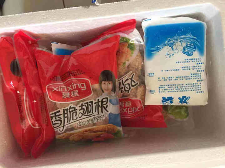 夏星食品 冷冻半成菜品五福家庭桶 香辣翅根鸡米花鸡肉洋葱圈台式鸡排玉米布丁酥 5袋2.1kg怎么样，好用吗，口碑，心得，评价，试用报告,第3张