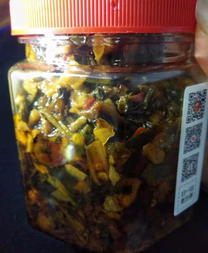 满2赠1【来凤馆】湖南湘西外婆菜280g包邮香辣酱菜咸菜开胃拌饭面粥开瓶即食办公室方便菜 农家外婆菜怎么样，好用吗，口碑，心得，评价，试用报告,第3张