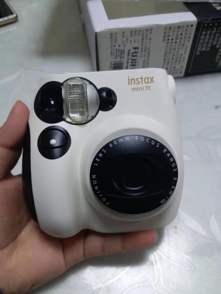 富士一次成像拍立得相机instax mini7c黑白熊猫 拍立得礼盒 mini7c礼盒熊猫（款式二）怎么样，好用吗，口碑，心得，评价，试用报告,第7张