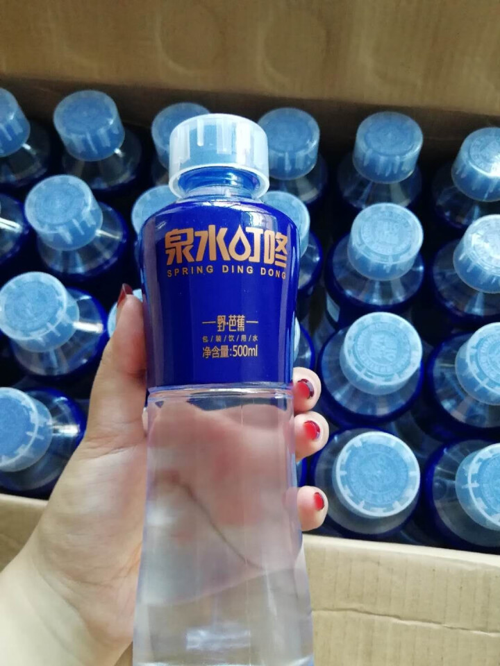 泉水叮咚野芭蕉（yebajiao）饮用天然矿泉水 弱碱性水500ml*24瓶整箱装 高端矿泉水怎么样，好用吗，口碑，心得，评价，试用报告,第4张