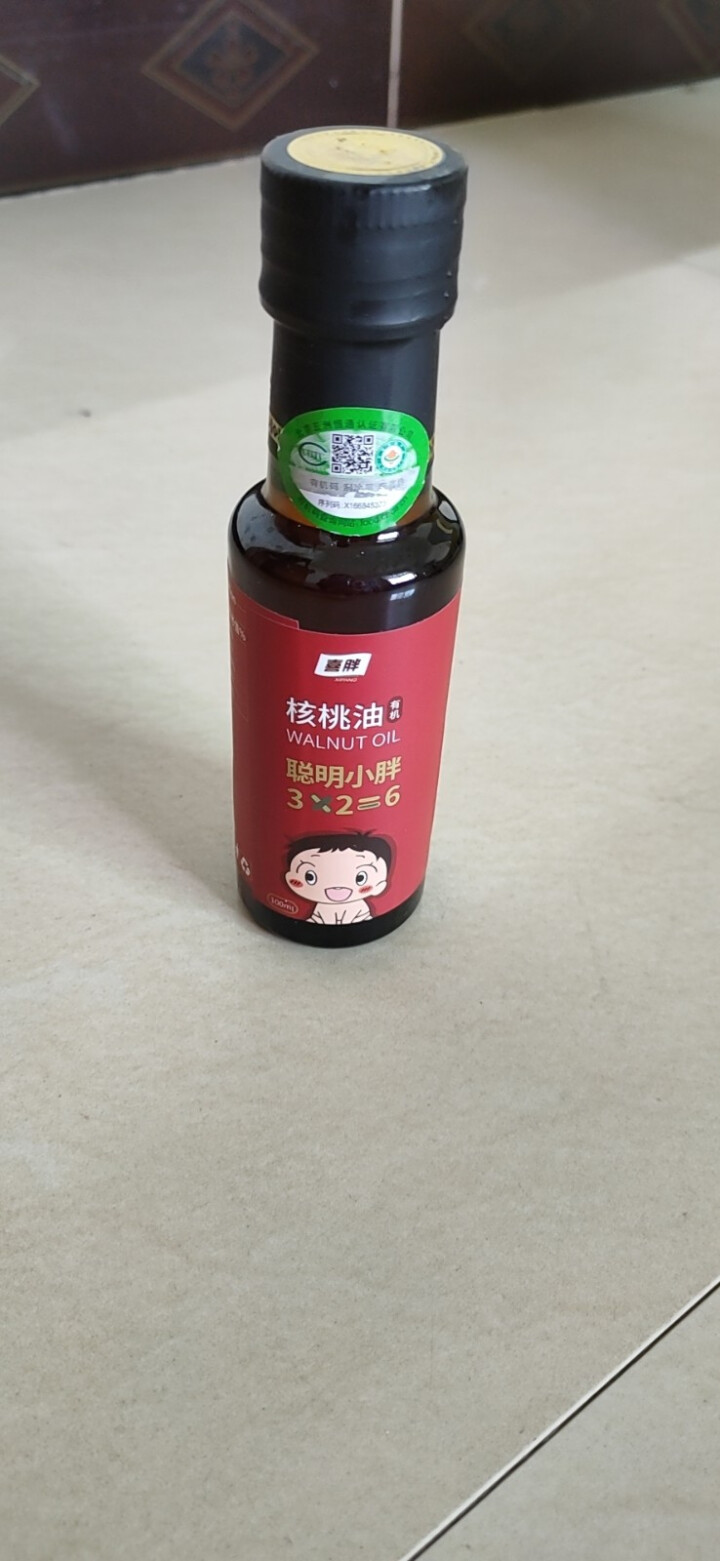 喜胖（XIPANG）有机核桃油100ml 物理冷榨 适用于儿童及孕妇食用油怎么样，好用吗，口碑，心得，评价，试用报告,第2张