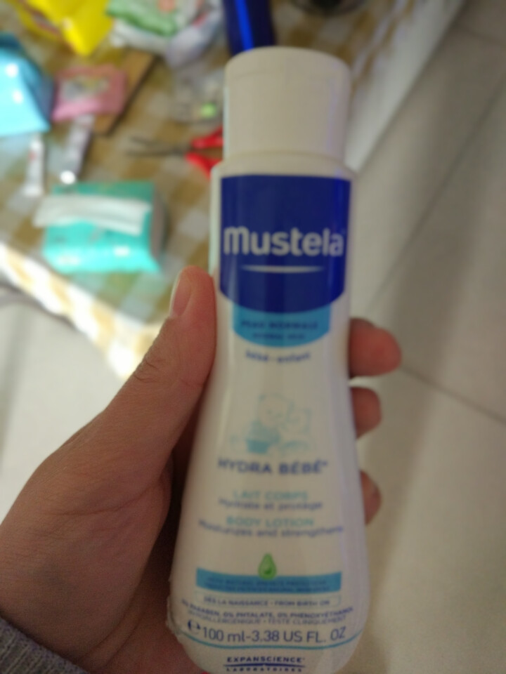 【法国原装进口】妙思乐（Mustela）保湿润肤乳 100ml（婴儿宝宝身体护肤乳）新老包装随机发货怎么样，好用吗，口碑，心得，评价，试用报告,第4张