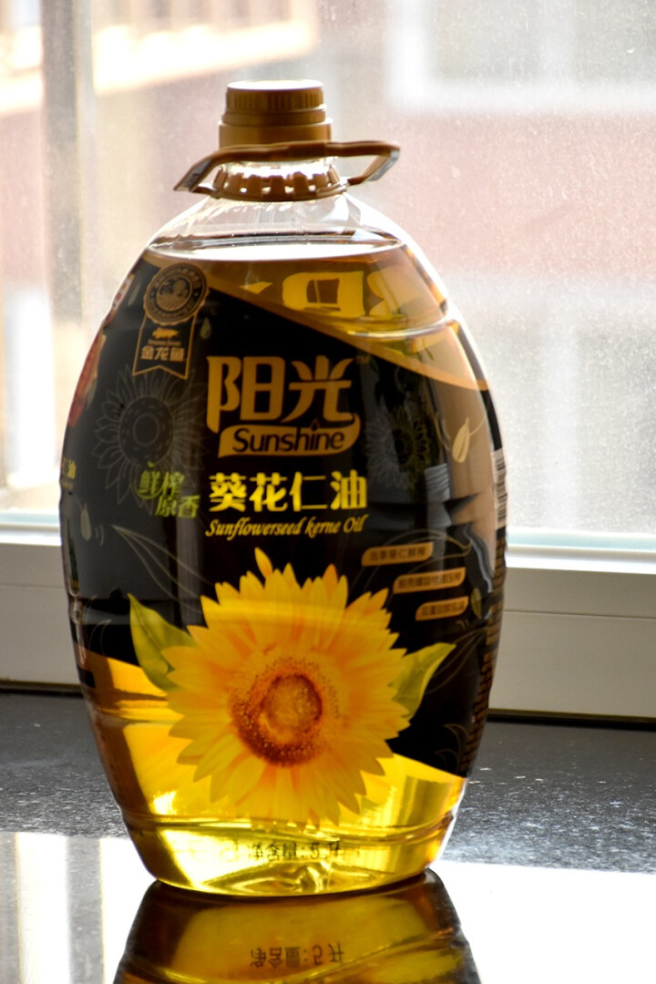 金龙鱼 食用油 阳光鲜榨原香葵花仁油5L怎么样，好用吗，口碑，心得，评价，试用报告,第3张