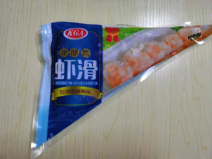 KGA 冷冻新鲜虾滑150g 虾肉含量高 火锅丸子 火锅食材 海鲜水产怎么样，好用吗，口碑，心得，评价，试用报告,第2张