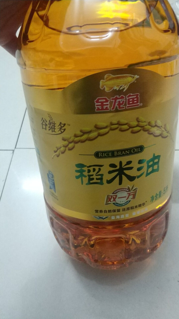 金龙鱼 食用油 双一万 谷维多稻米油5L（新老包装随机发货）怎么样，好用吗，口碑，心得，评价，试用报告,第3张