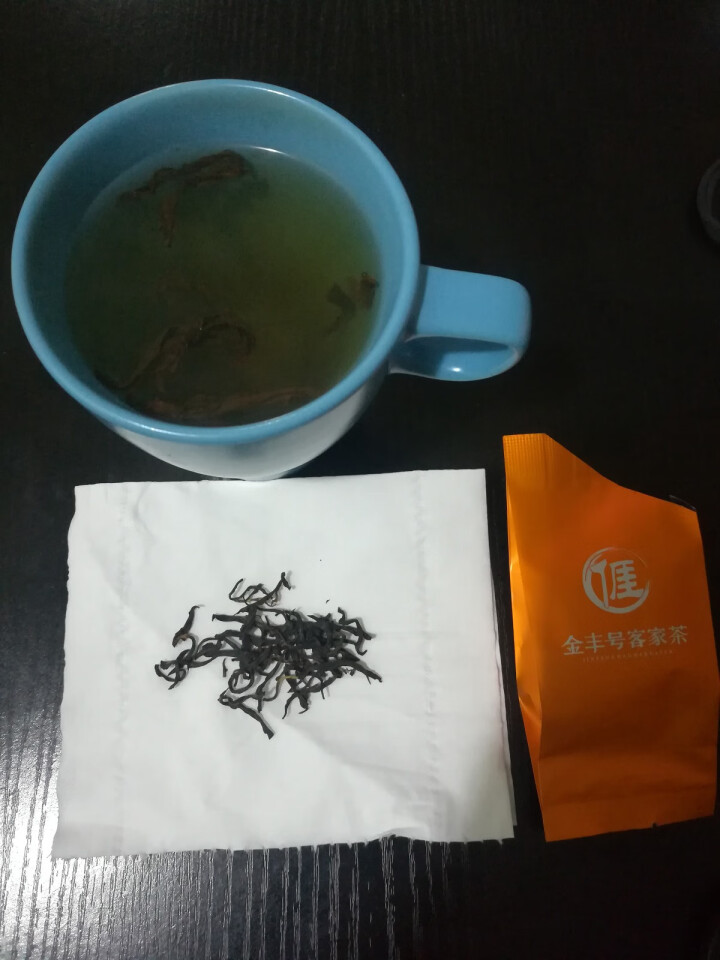 金丰号全有机高山红茶金红一号河源紫金蝉茶小绿叶蝉咬过的茶叶品鉴装7g怎么样，好用吗，口碑，心得，评价，试用报告,第5张