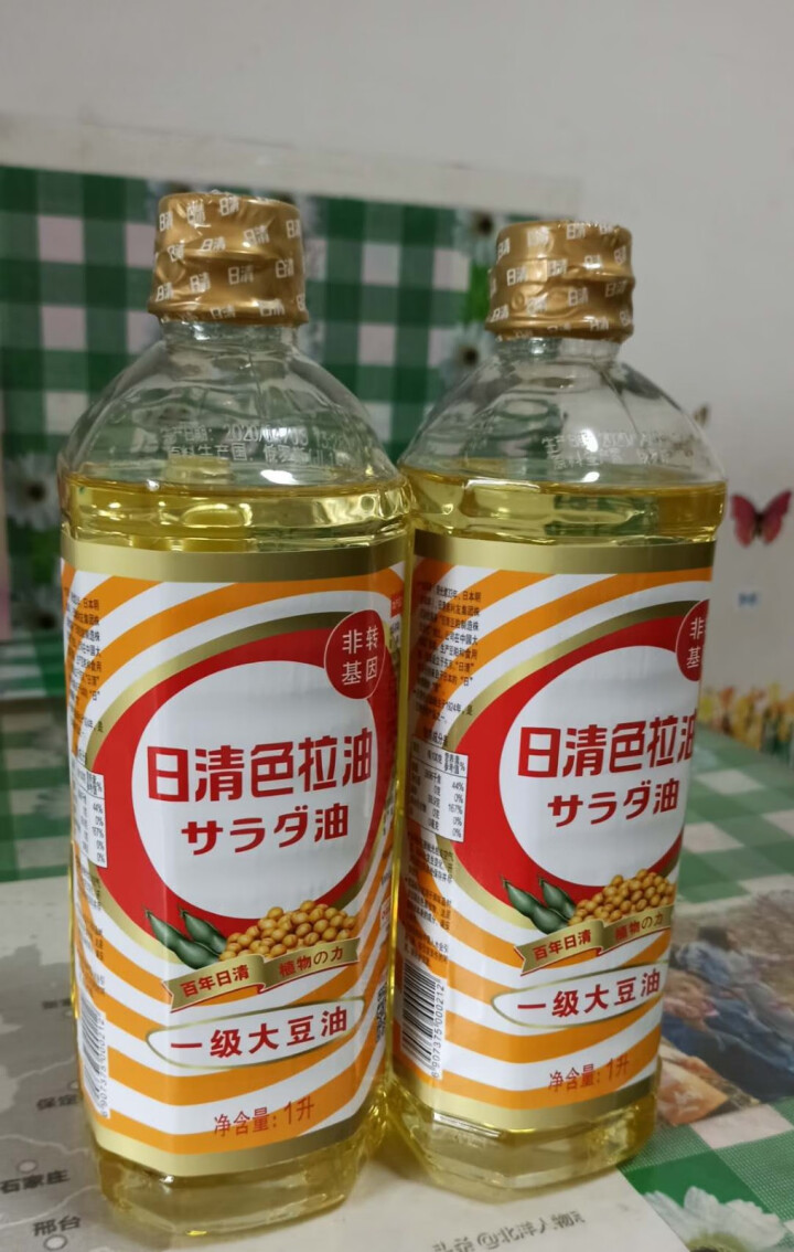 日清 日清 色拉油 一级大豆油1L*2 非转基因食用油 烘焙蛋糕油怎么样，好用吗，口碑，心得，评价，试用报告,第2张