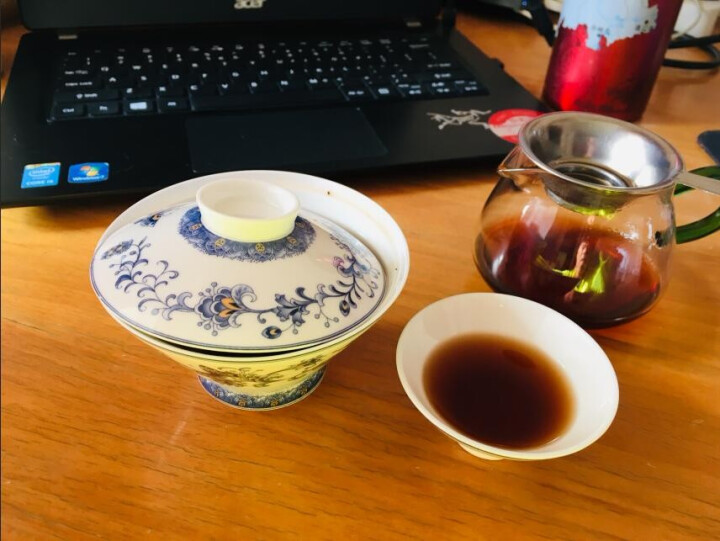 官家有茶 云南普洱茶 熟茶 勐海陈年老茶 饼茶100g 古树茶 宫廷金芽 醇香 茶叶怎么样，好用吗，口碑，心得，评价，试用报告,第7张